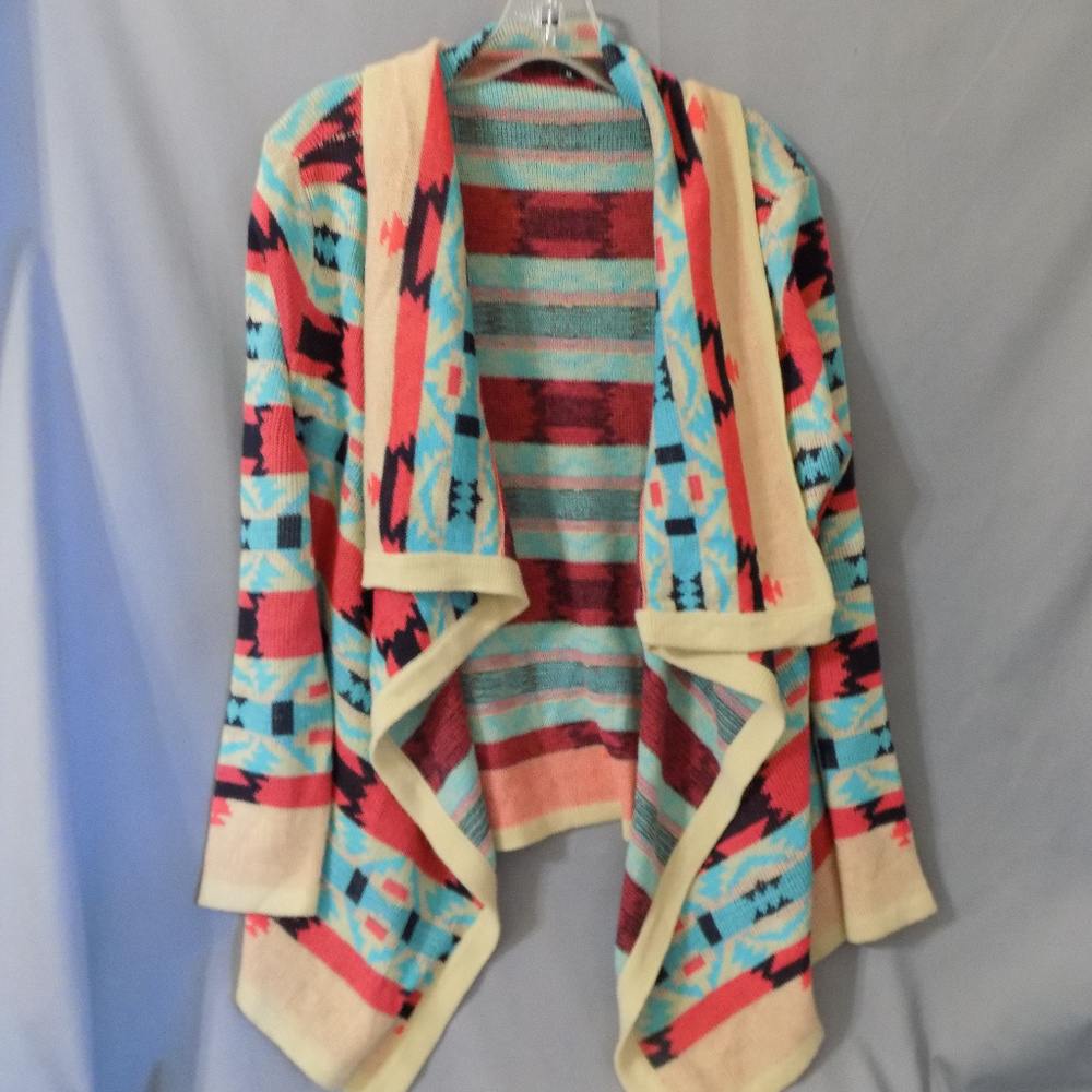 Cardigan with Indian design
